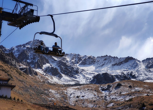Almaty's Must-Visit Shymbulak Mountain Cable Car with Direct Bus Access