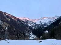 Climb a Snow Mountain for half a Euro! Half-Day Hike in Almaty's Shymbulak