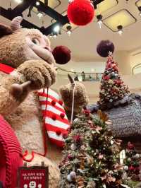 🎄2024聖誕香港金鐘太古廣場：巨型萌獸織毛衣