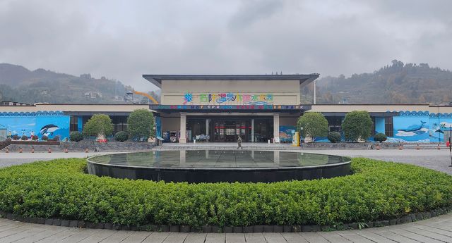 貴州省石阡縣一石阡佛頂山溫泉小鎮泡溫泉