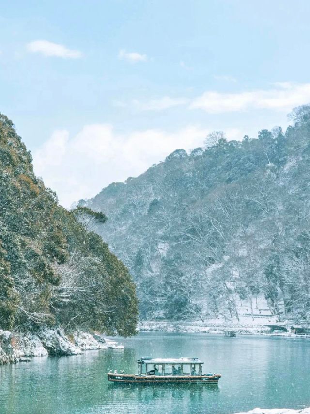 雪後的京都虹夕詠家已經美到next level