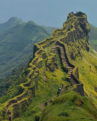 Rajgad Fort, India: A Historical Fortress