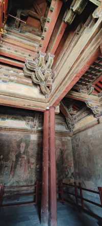 歲月靜好獨樂寺  3 三塊匾與彩泥大觀音