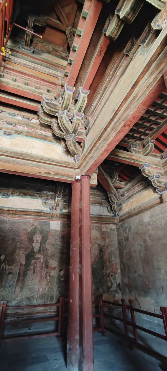歲月靜好獨樂寺  3 三塊匾與彩泥大觀音