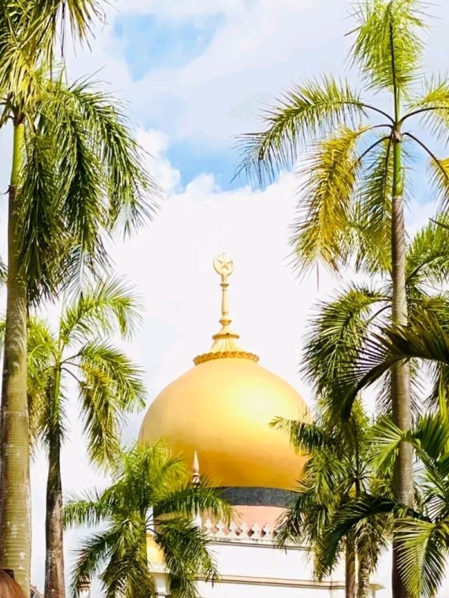 Sultan Mosque in Arab Lane in Singapore ❤️😍