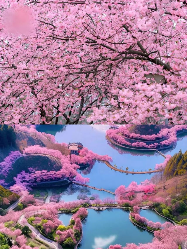 武漢的風景已經捲成這個樣子了嗎？這也太美了吧