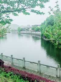 建德子胥公園，充滿江南風情嘅水墨畫