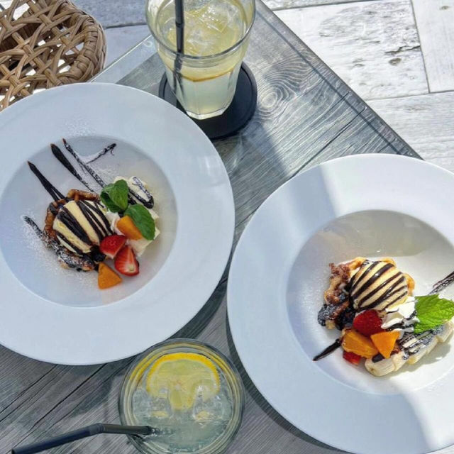🌅大阪絕美海景咖啡店cafe azito