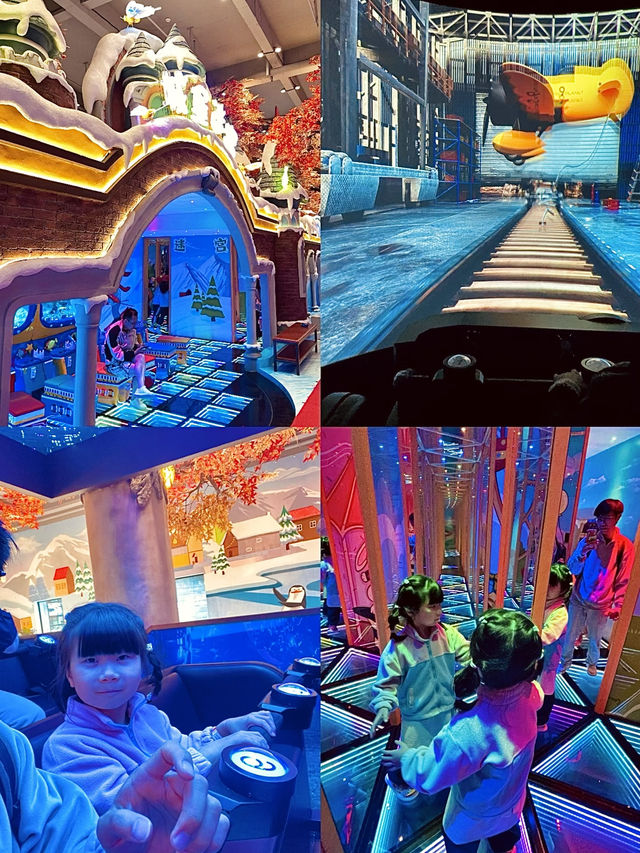 將冰雪城同遊樂場搬埋嚟酒店入面！囡囡玩兩日都唔够嘅呀‼