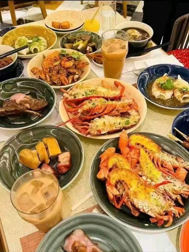 澳門海鮮控必衝！上葡京自助山奢華晚餐盛宴 