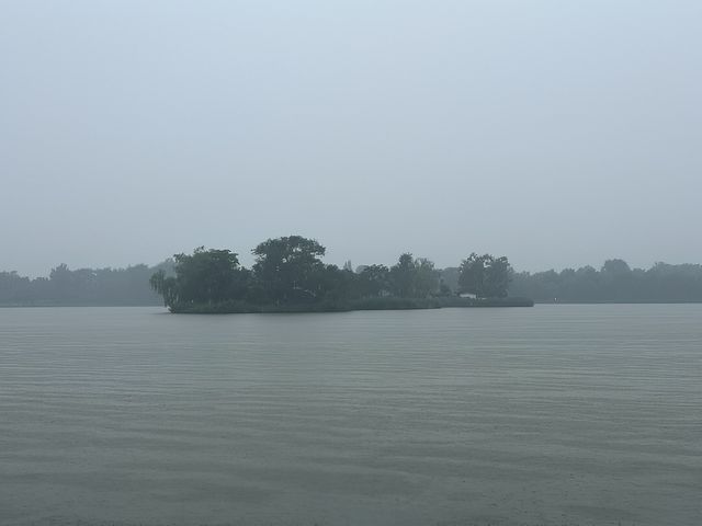雨中圓明園：歷史與自然的私語