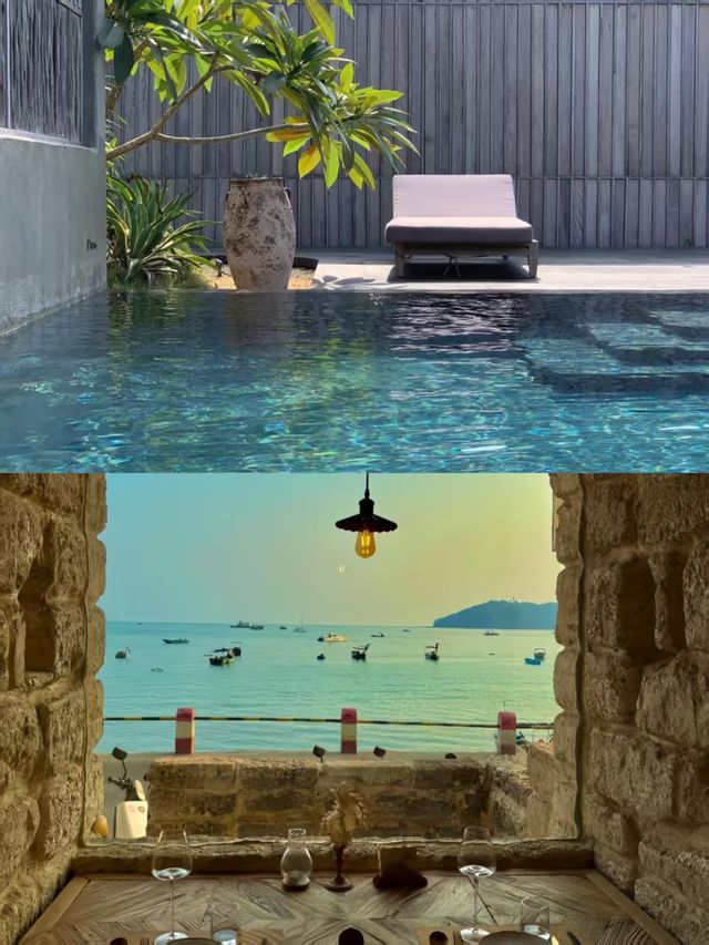 涠洲島泳池小院！好chill