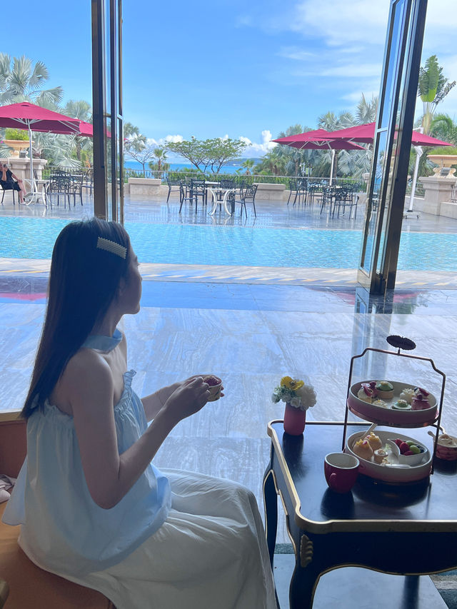 三亞躺平攻略酒店食到爽出門口就睇到海