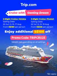 🚢 Summer Cruise Deal: Genting Dream Sailings from Singapore! ☀️🌴