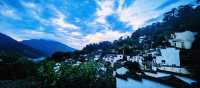 夏日夜遊篁嶺，欣賞橫匾