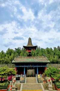 大唐普救寺·西廂緣起地。
