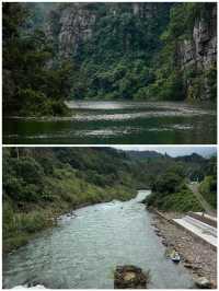 廣西大瑤山高峰怪石丹霞地貌連綿群山自然美