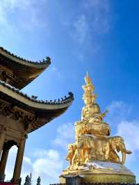 國慶去峨眉山七里坪