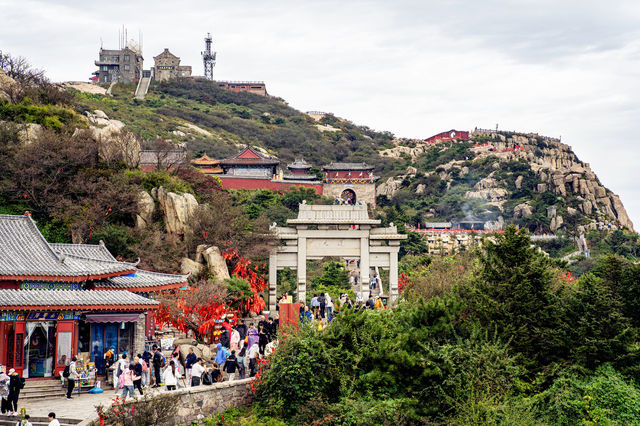 桃花峪，彩石溪，九女峰，——泰安行