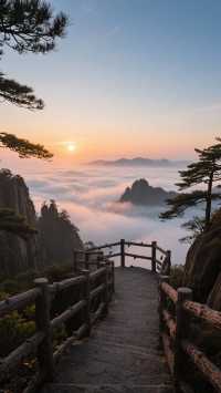 安徽九華山，中國四大佛教名山之一