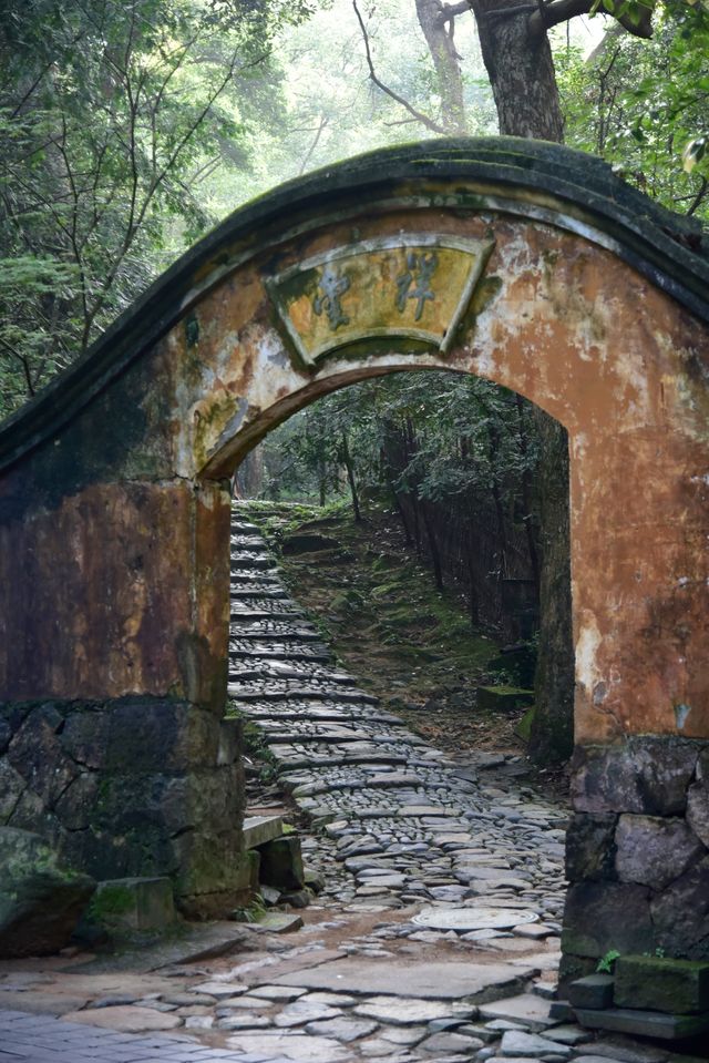 心心念念的國清寺！