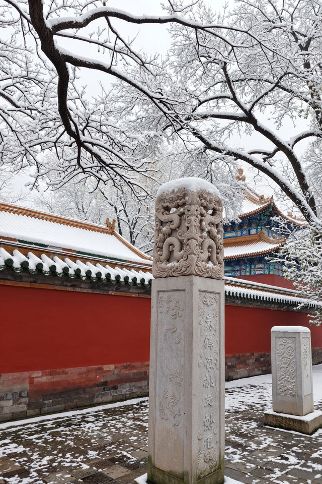 嵩山雪景美炸了中原仙境錯過再等一年！