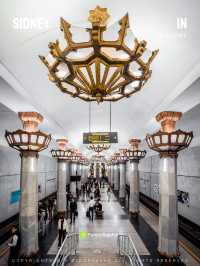 蘇聯美學的延續 | 塔什乾地鐵站巡禮