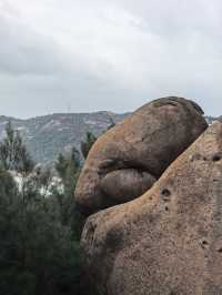 秋日漫步海水不藍的南麂島