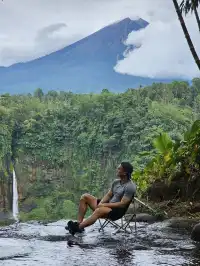 藍棉瀑布 火山雲海與雨林瀑布 被真誠打動
