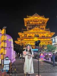 柳州第一景窯埠古鎮,好多變裝小姐姐