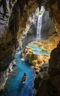 地心奇境瀑布秘境