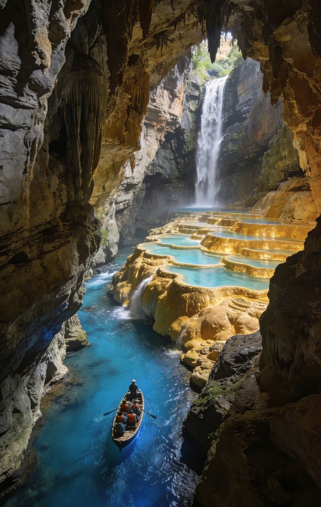 地心奇境瀑布秘境 地心奇境瀑布秘境