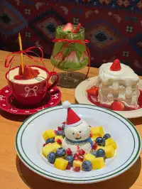 黃島限定聖誕雪人…終於吃到了!!!