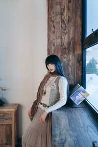 來束河拍到的膠片感法式寫真