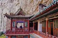 懸空寺|在峭壁上拍下信仰的“驚險與篤定”