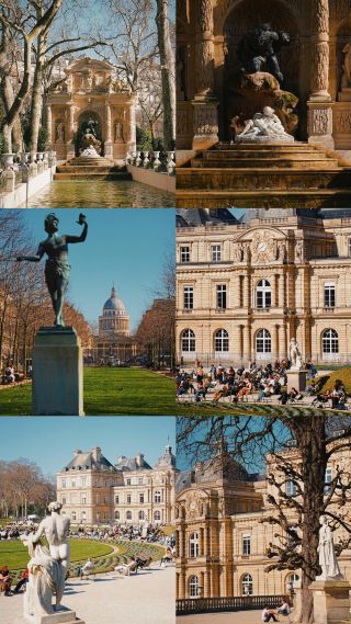 Paris Relaxation Guide · Spend a Whole Spring Day Idling in Luxembourg Gardens