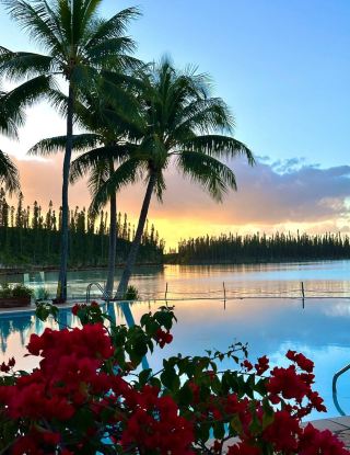 New Caledonia's summer, peaceful, serene, and the jelly sea is so beautiful! This place has been on my wishlist for a long time, and this summer I can finally