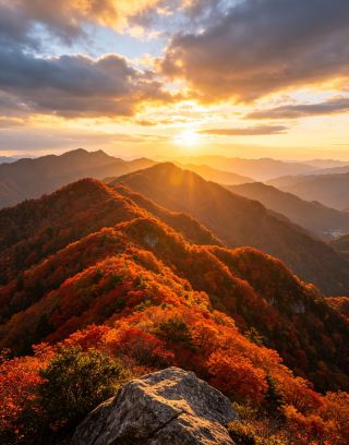 秘境光霧山5日間の深秋旅行