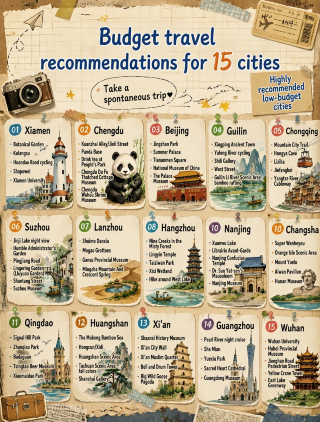 Must-read for students! 8 super budget-friendly hidden gem city travel guides