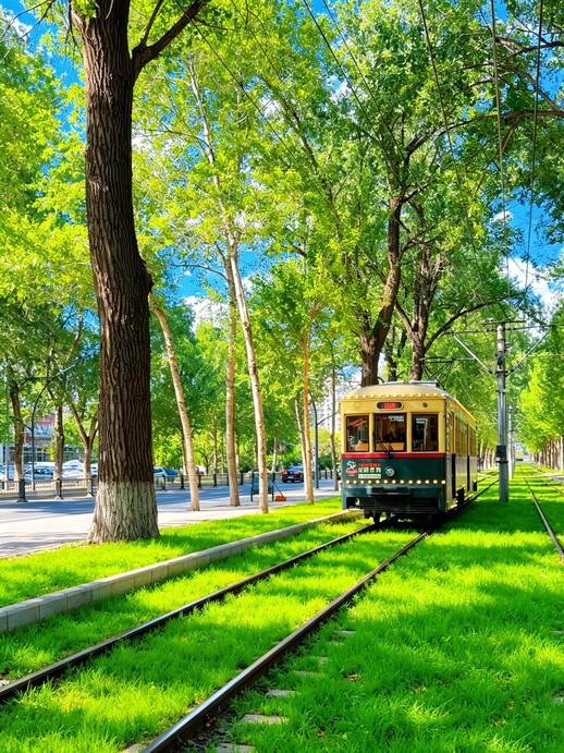 春の街を散策し、54路路面電車の詩情に出会う | Trip.com 長春