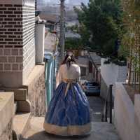 Experience Korean culture with hanbok!