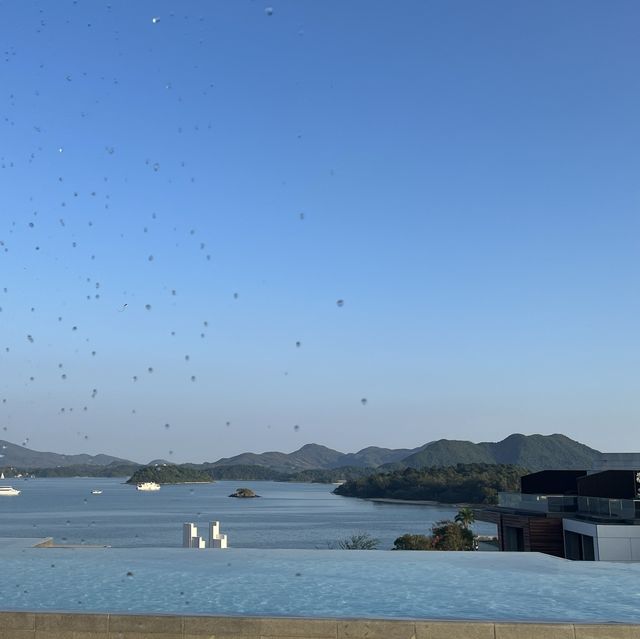 無邊際泳池❤️