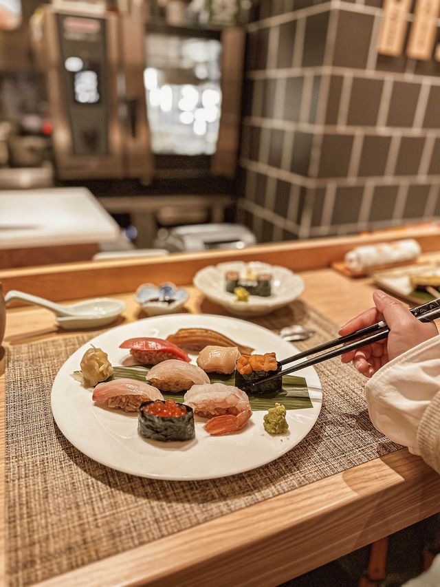 𓀥 上環新開居酒屋．必點高質季節壽司盛合
