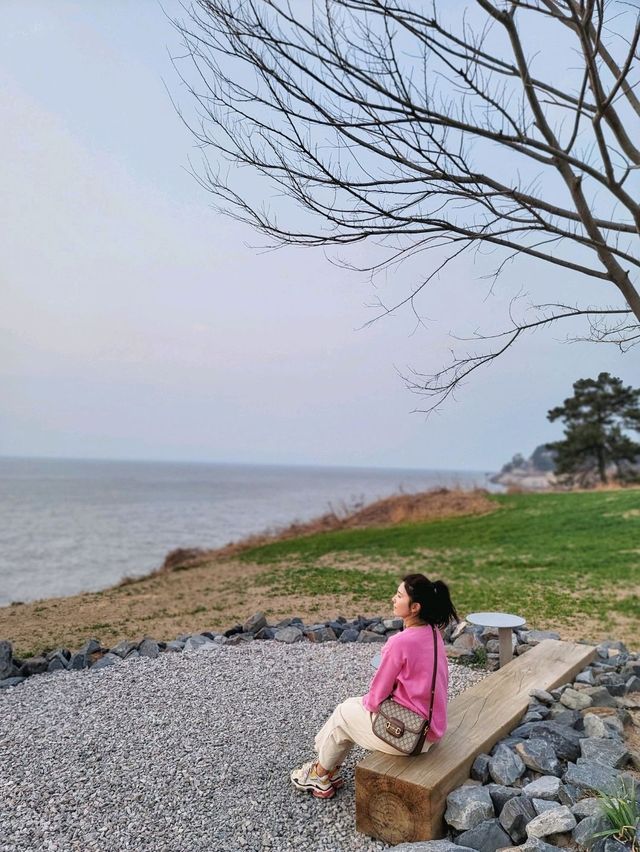 서해바다는 낮에도 일몰타임에도 넘나 예뻐🧡