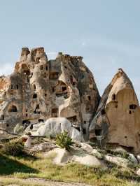 Uchisar - fantastic cave city in Cappadocia 