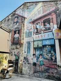 awesome wall murals…KL⭐️Kwai Chai Hong⭐️