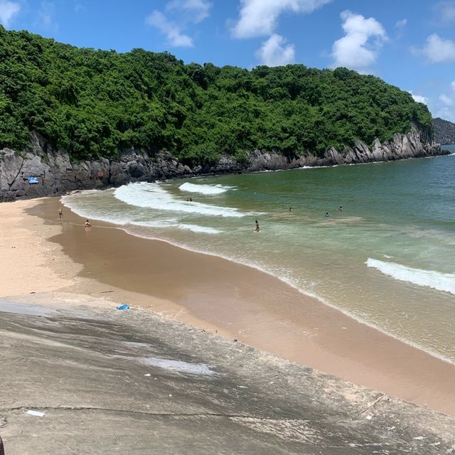 The hottest beach experience on Cat Ba island