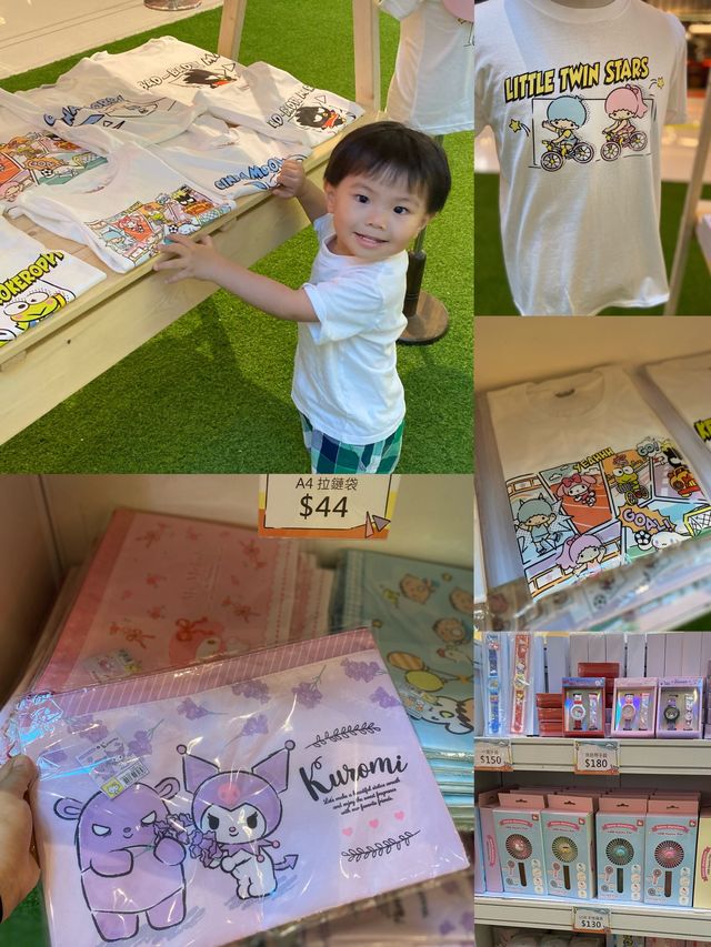 暑假親子放電推介：溜小孩溜了整個下午😆👍 Sanrio主題超可愛