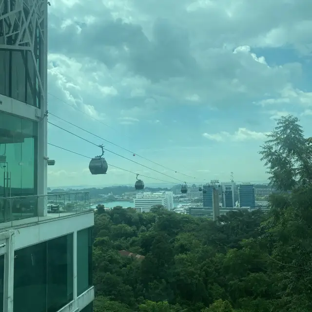 ไป Setosa ด้วย Singapore Cable Car🚠