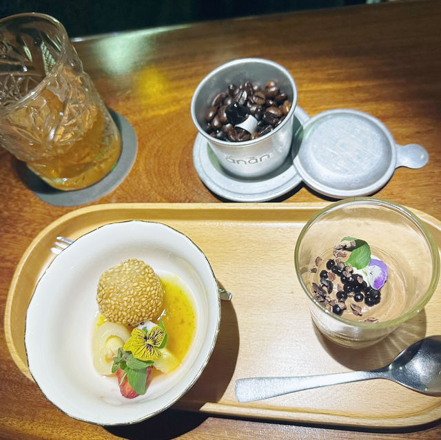Delicious tasting menu at Anan Saigon
